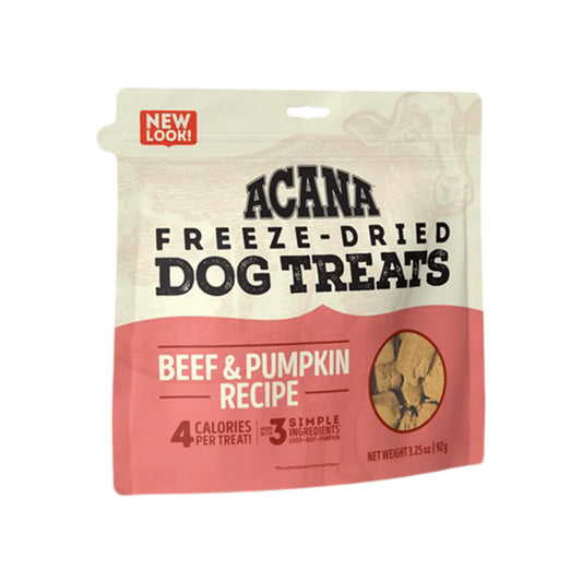 ACANA Singles Grain-Free Limited Ingredient Dog Treats - Beef & Pumpkin